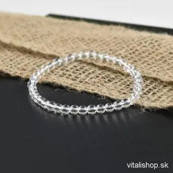 Kuličkový náramek - Křišťál