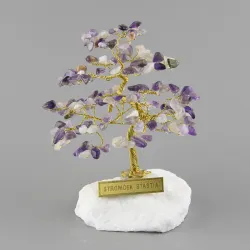 Stromeček štěstí R4 bonsai - ametyst