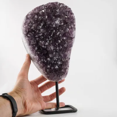 Ametystová drúza na stojanu 31cm